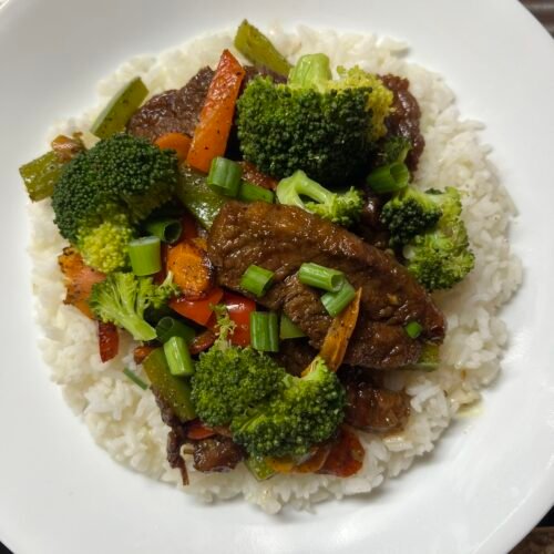 Mongolian Beef Recipe from Gabe's Grubs is quick, easy, and delicious to make!